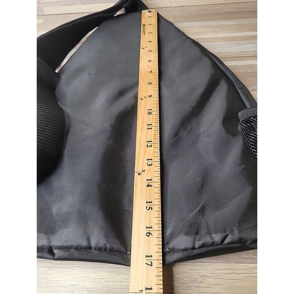 Monarch Pickleball Sling Bag - Black,‎ Gray & Yellow Multiple Pockets Adjustable - Picture 10 of 13